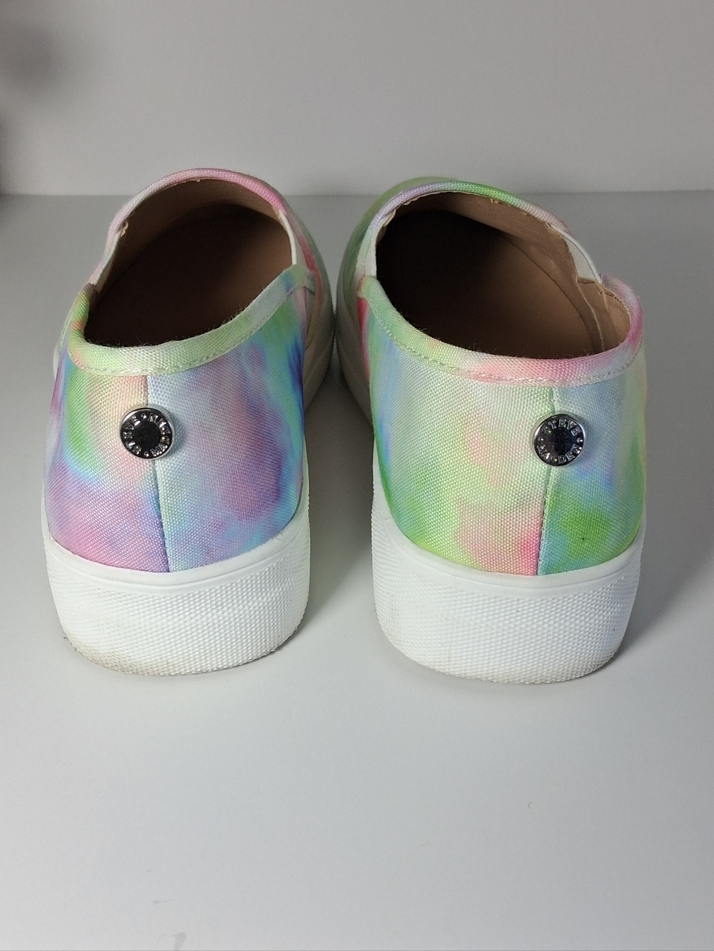 Steve Madden Multicolor Slip-On Sneakers Women's Size 7.5 - Picture 11 of 12